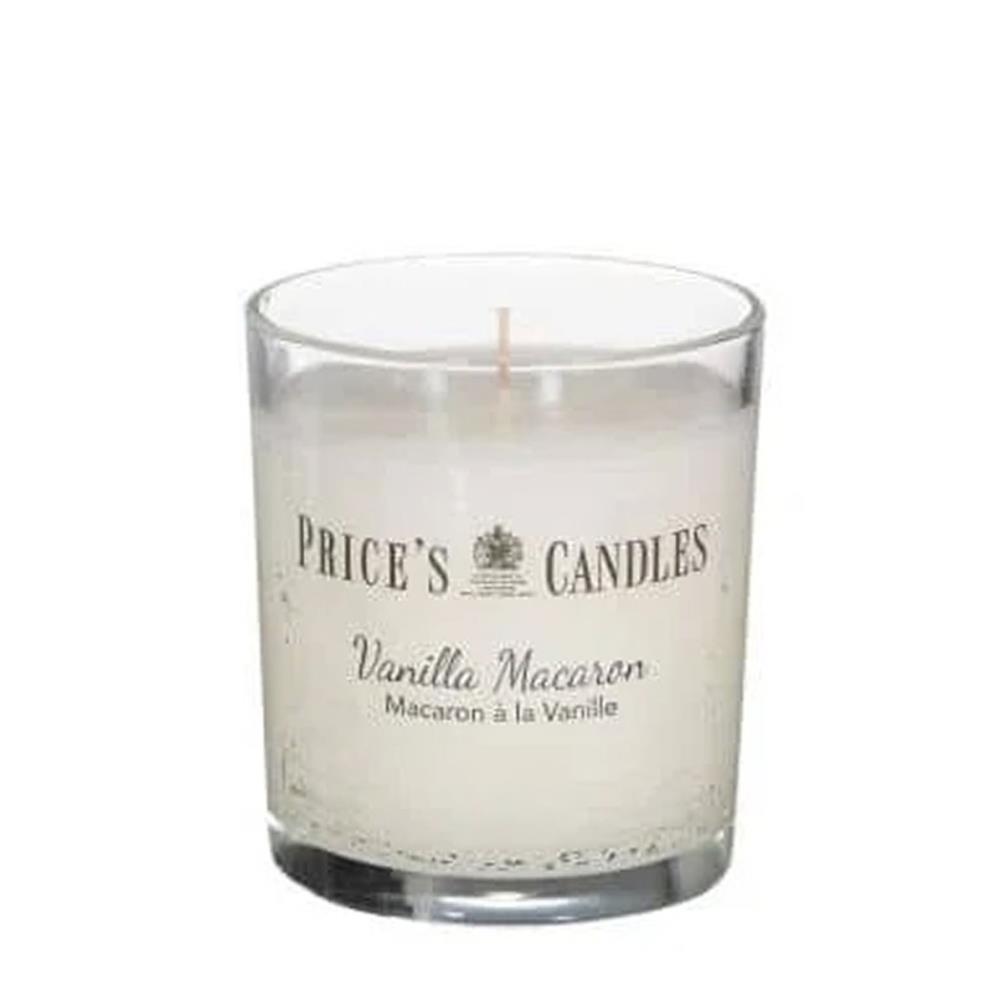 Price's Vanilla Macarons Boxed Small Jar Candle £4.79
